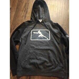Overwatch Men Sweatshirt Large Gray Hoodie Logo Graphic Blizzard eSport League S